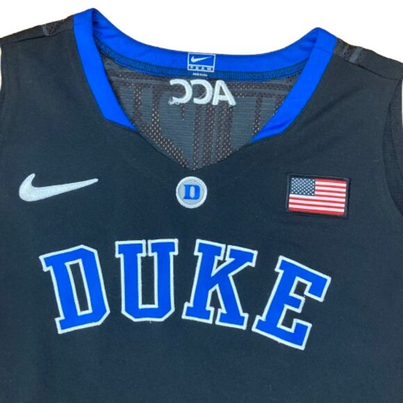 GIFT? Nike Duke Blue Devils Blank 11-12 Team Basketball Jersey Authentic, Large - Picture 2 of 13